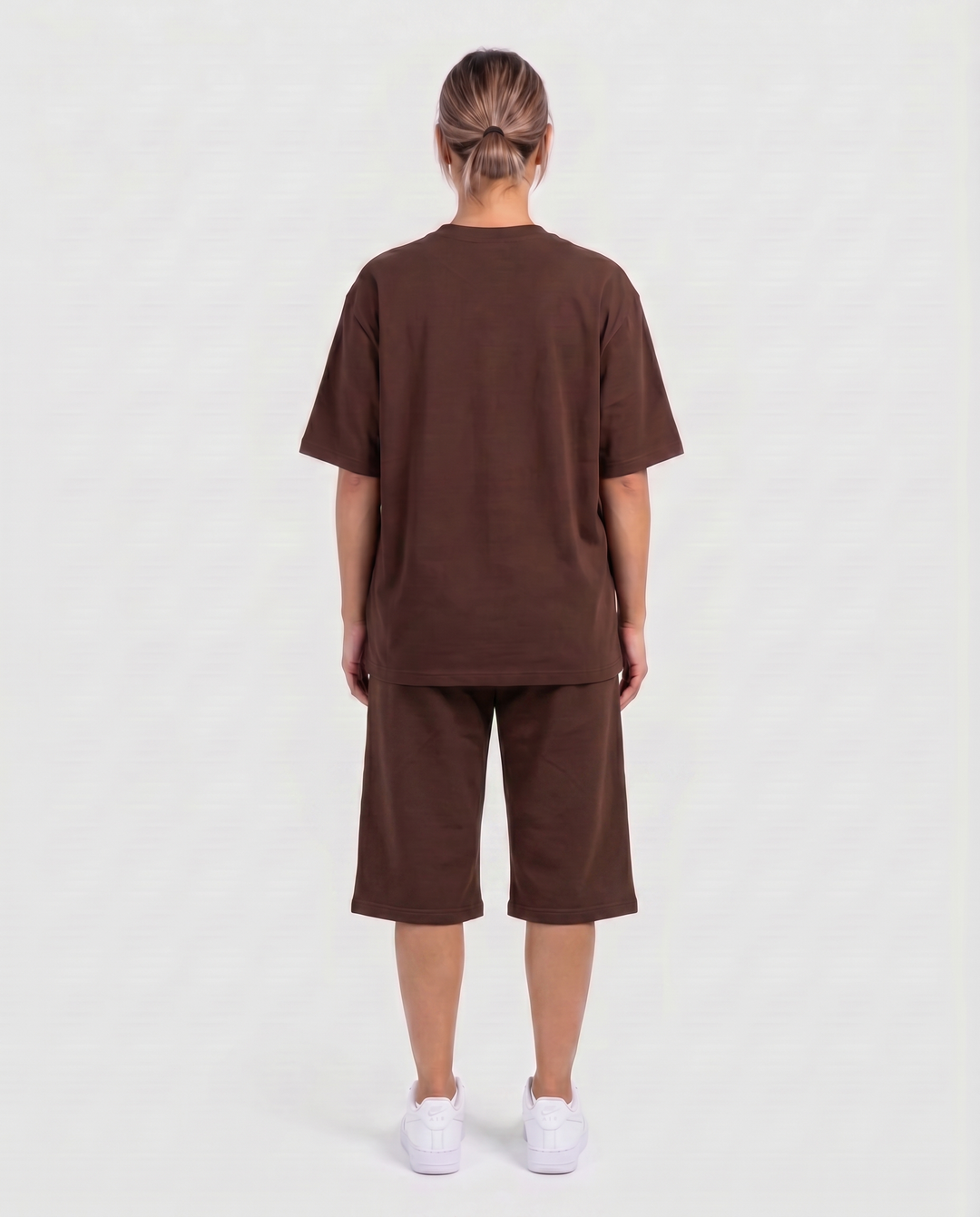 SUMMER BASICS CHOCOLATE SHORTS