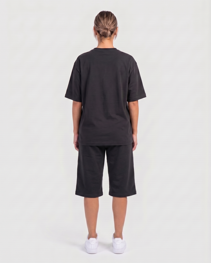 SUMMER BASICS BLACK SHORTS