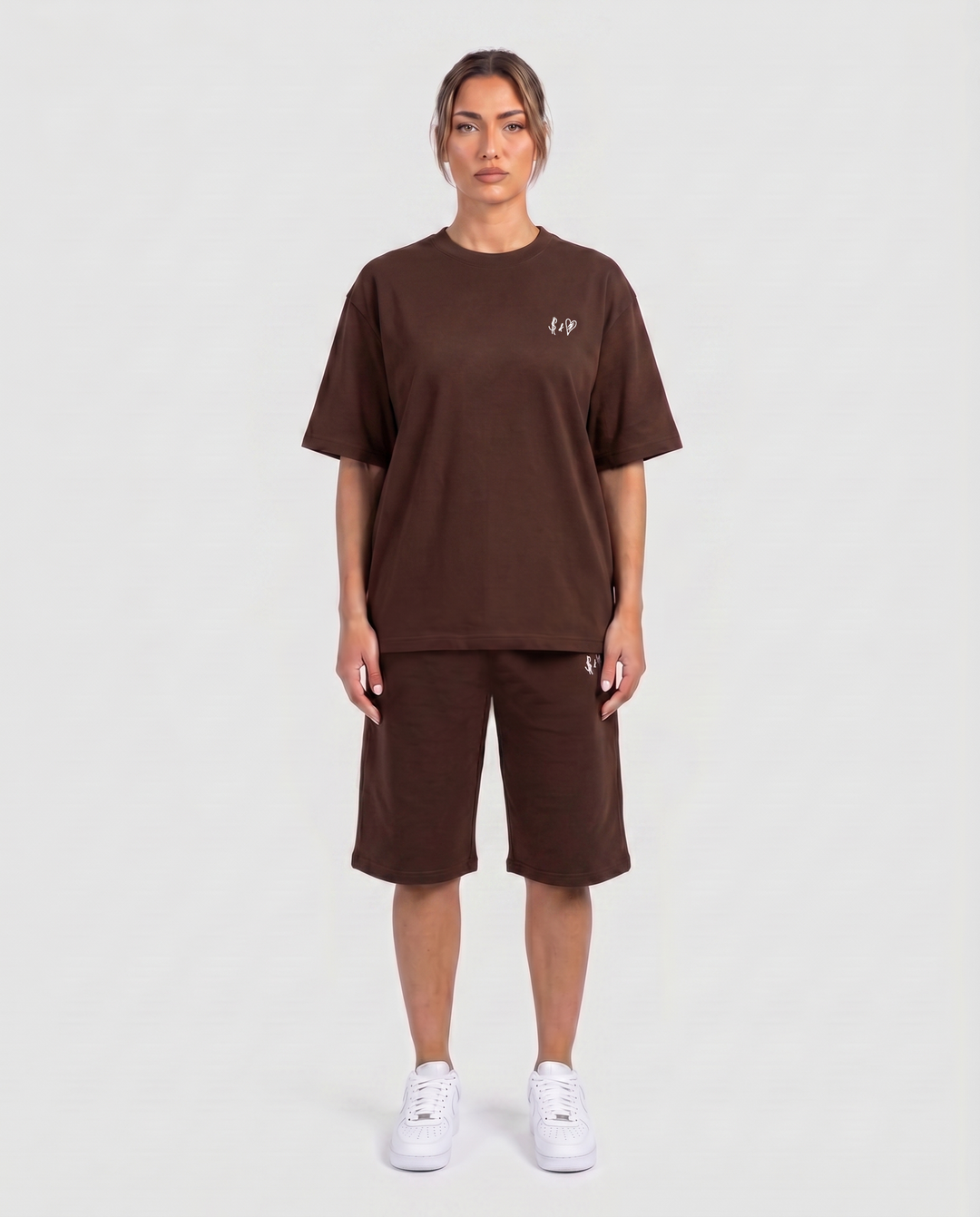 SUMMER BASICS CHOCOLATE TRACKSUITS