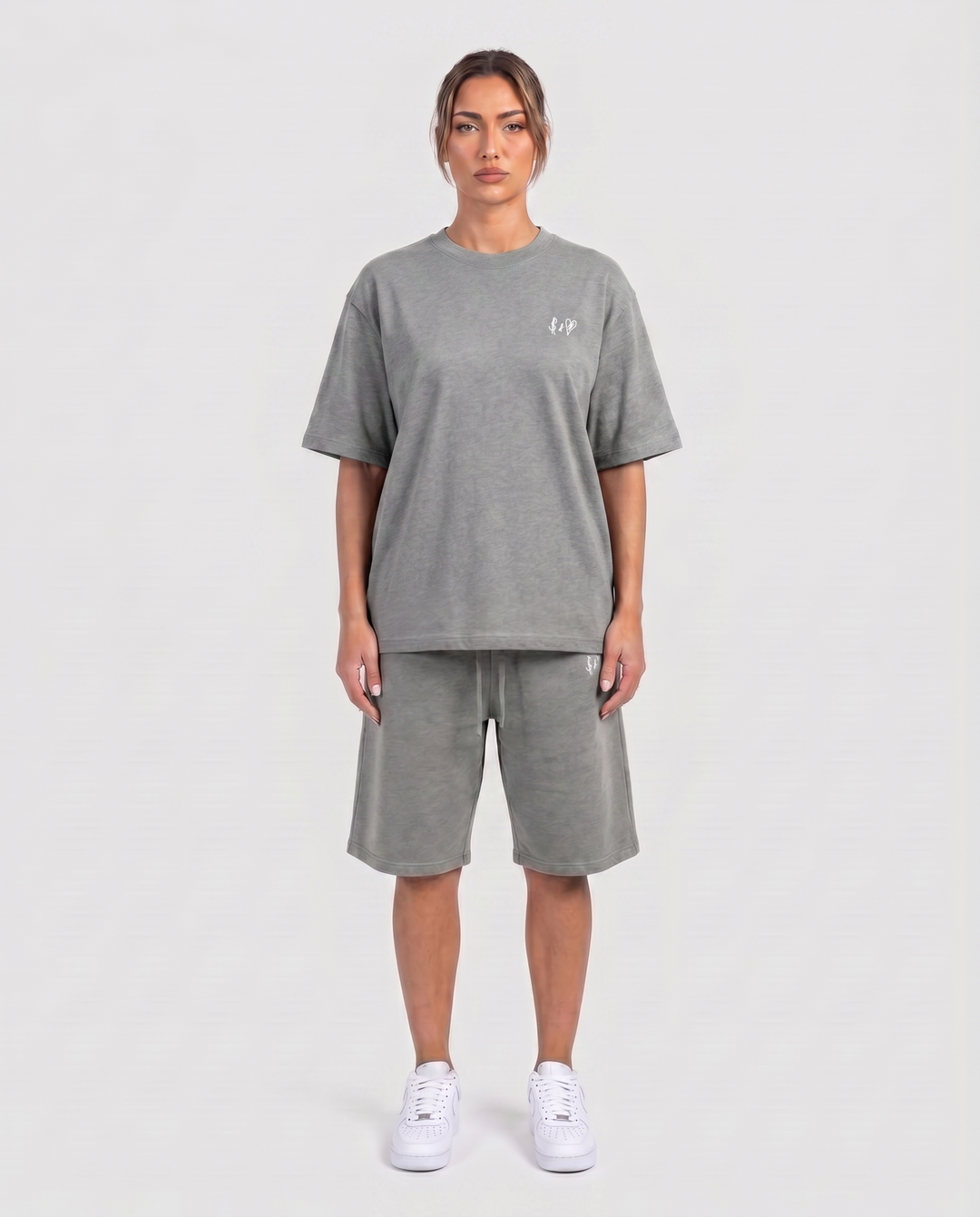 SUMMER BASICS DARK GREY TRACKSUITS