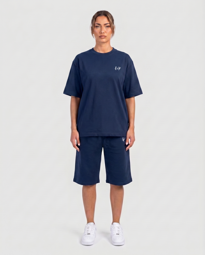 SUMMER BASICS NAVY BLUE TRACKSUITS