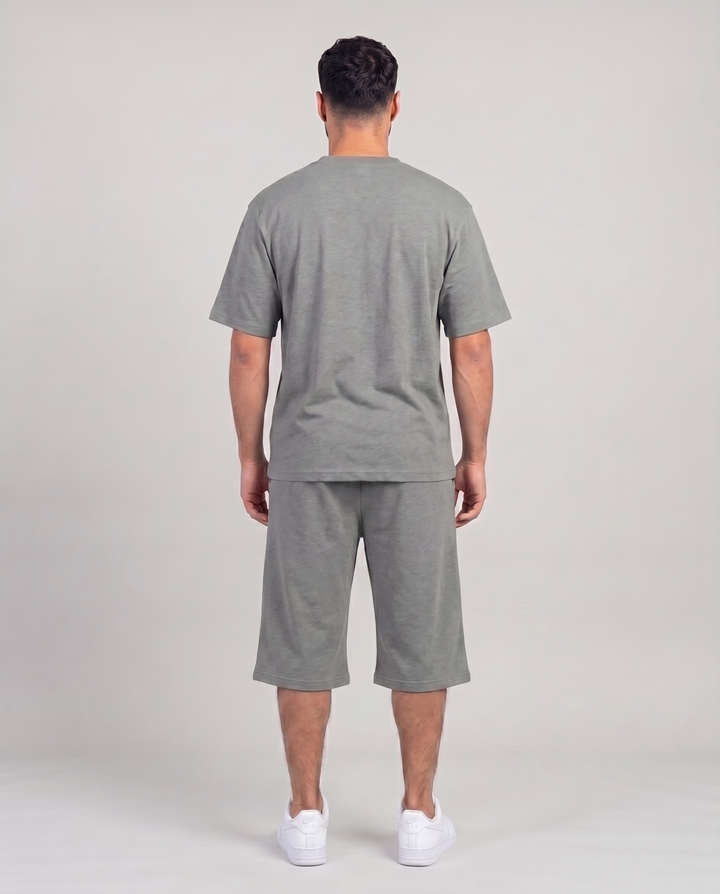 SUMMER BASICS DARK GREY TRACKSUITS