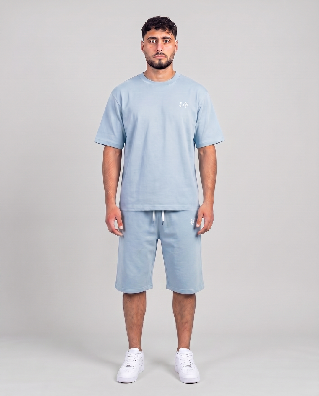 SUMMER BASICS BABY BLUE TRACKSUITS