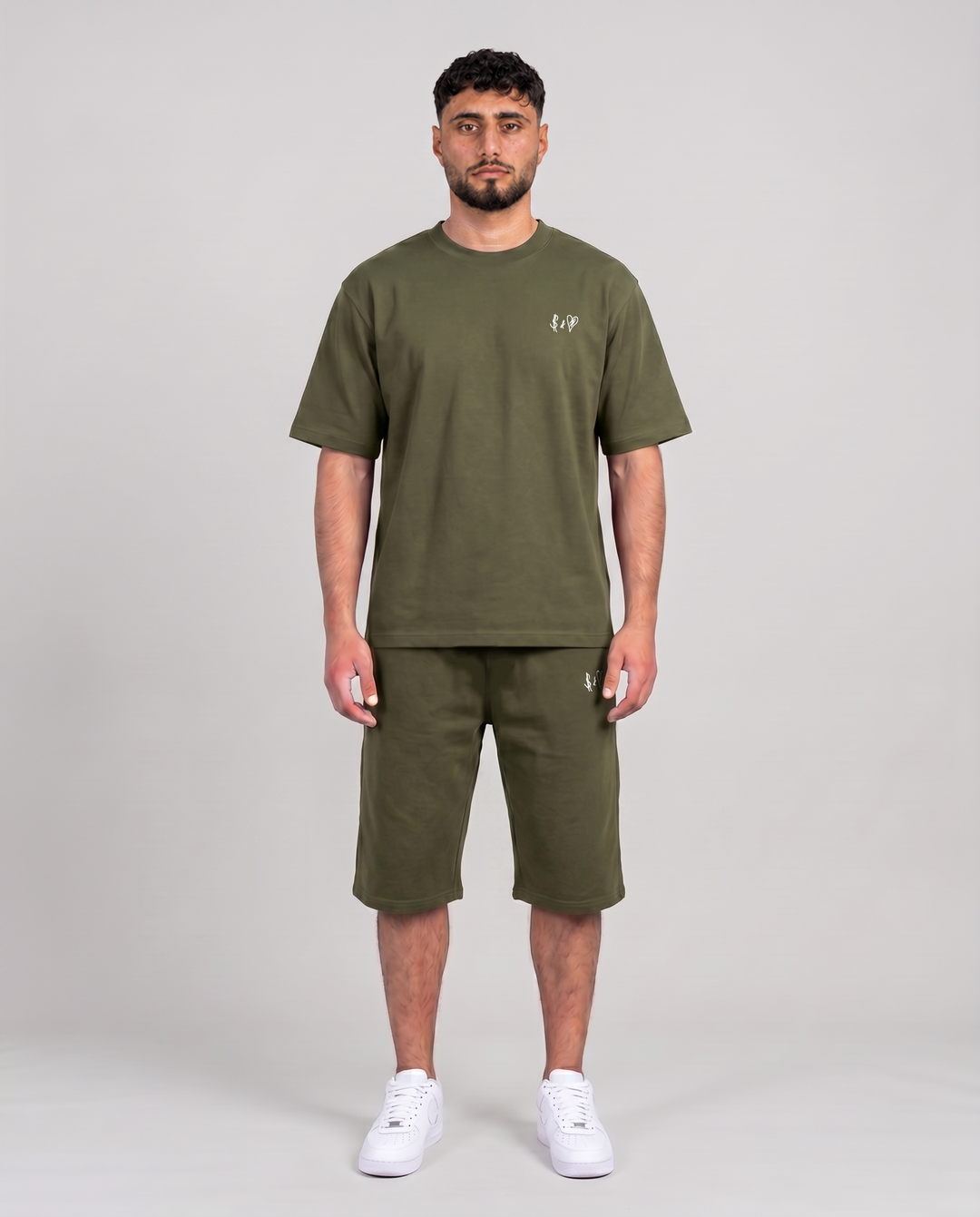 SUMMER BASICS OLIVE GREEN TRACKSUITS