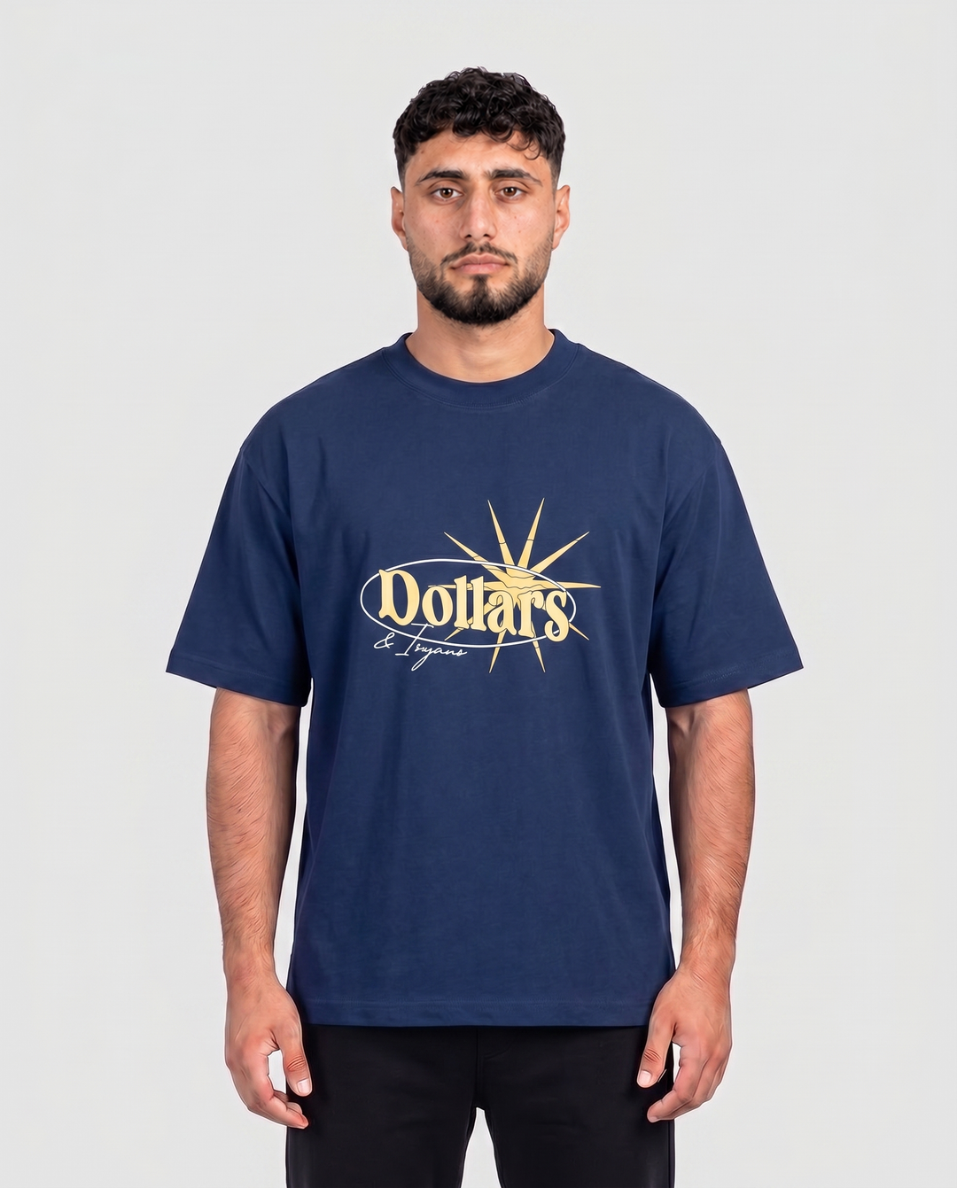 GOLDEN HOUR NAVY BLUE T-SHIRT