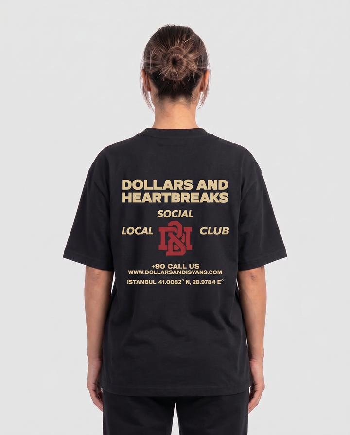 LOCAL CLUB BLACK T-SHIRT