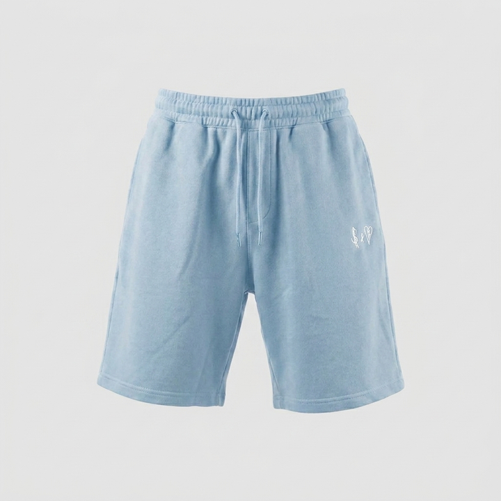 SUMMER BASICS BABY BLUE SHORTS