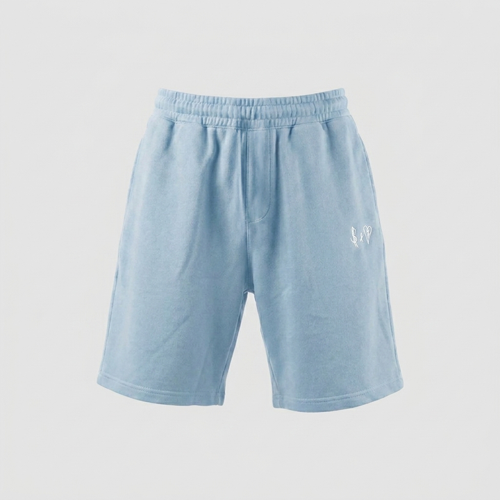 SUMMER BASICS BABY BLUE SHORTS