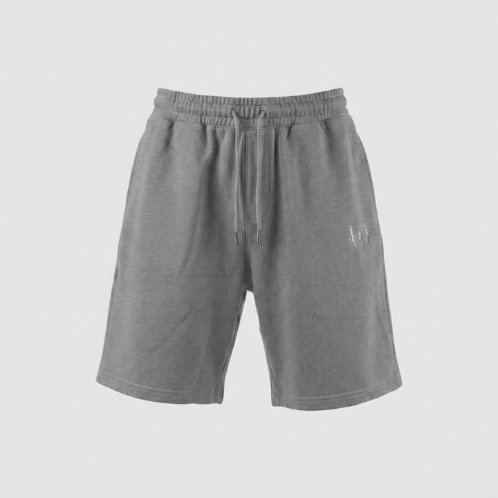 SUMMER BASICS DARK GREY SHORTS