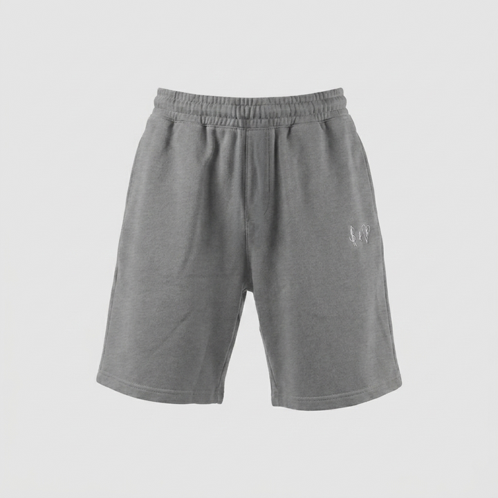 SUMMER BASICS DARK GREY SHORTS