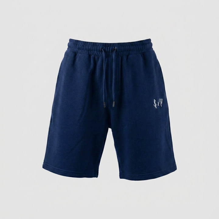 SUMMER BASICS NAVY BLUE SHORTS