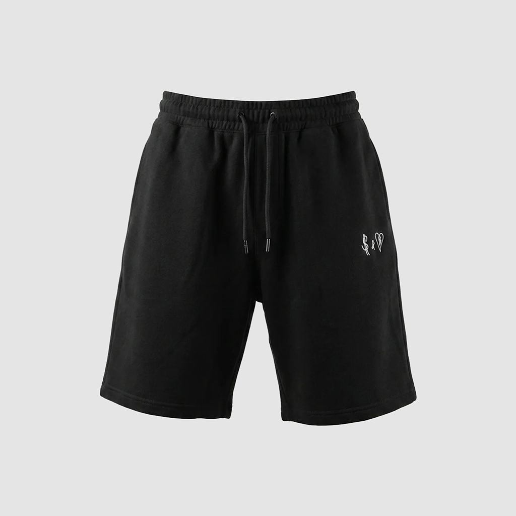 SUMMER BASICS BLACK SHORTS
