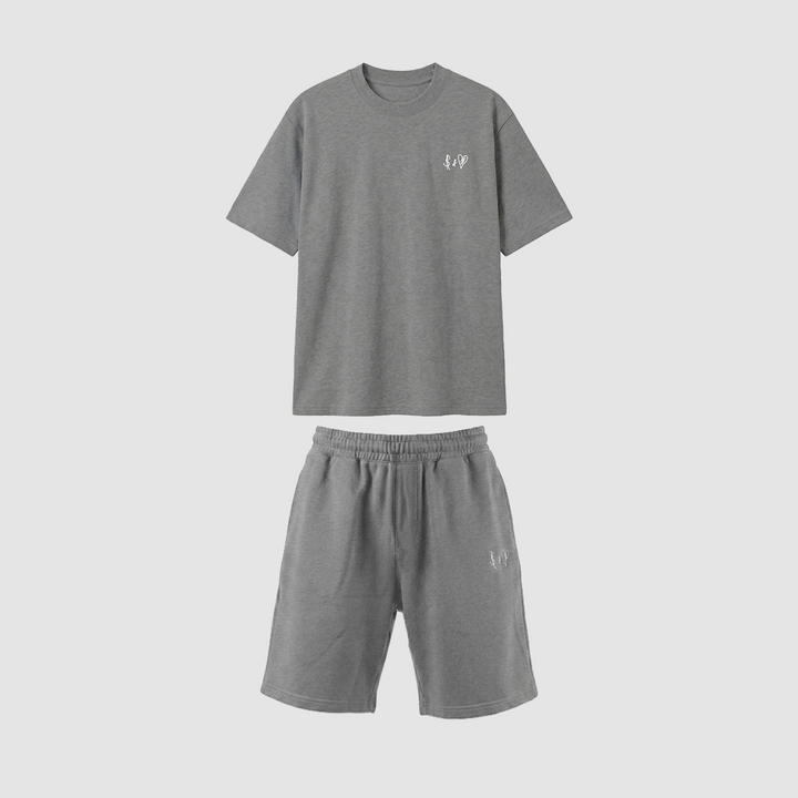 SUMMER BASICS DARK GREY TRACKSUITS