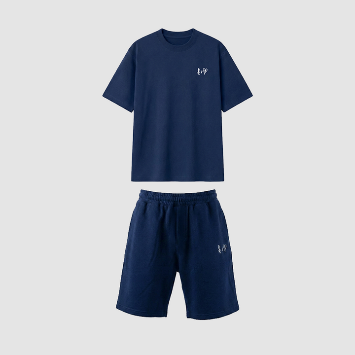 SUMMER BASICS NAVY BLUE TRACKSUITS