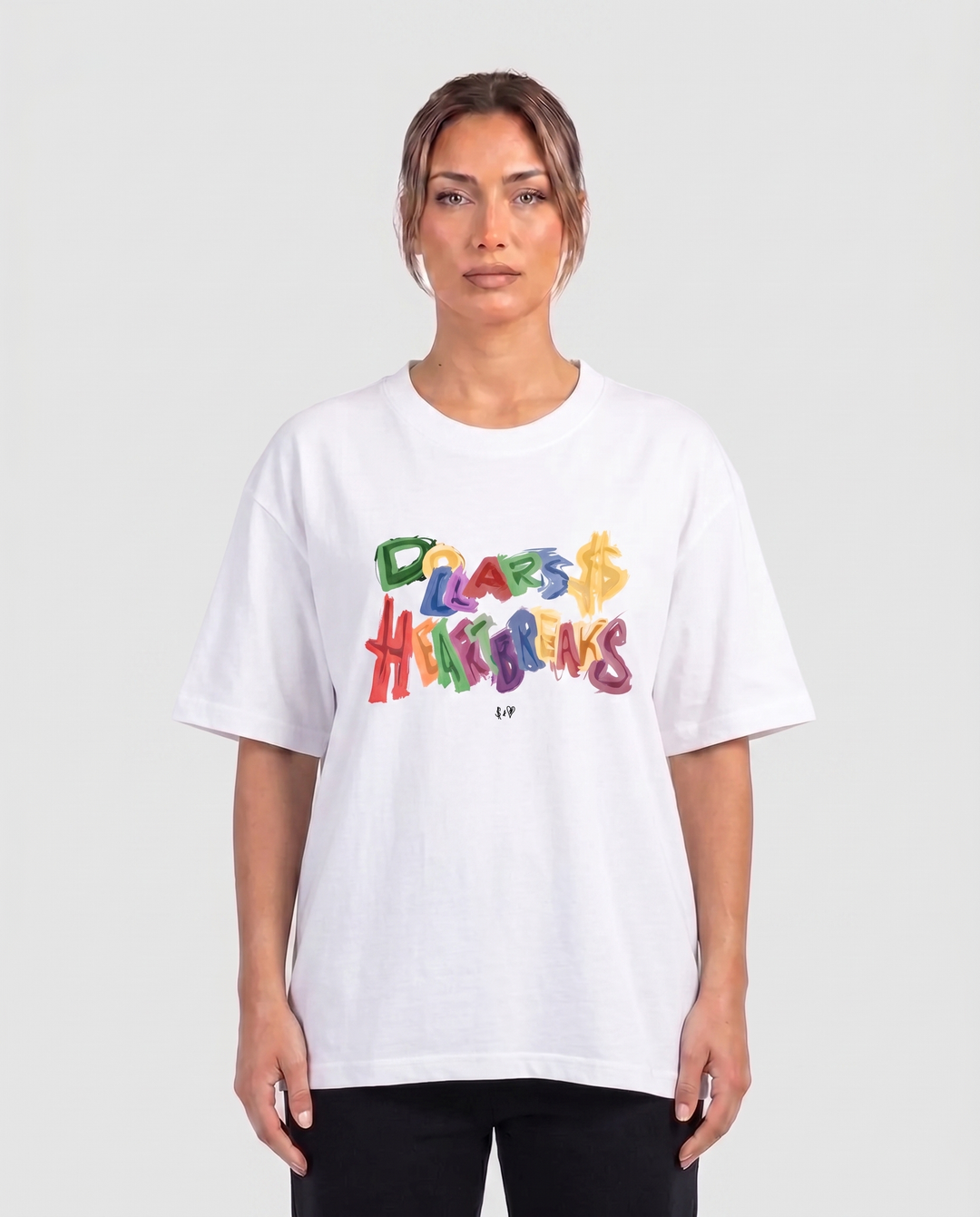 SCRIBBLE WHITE TSHIRT