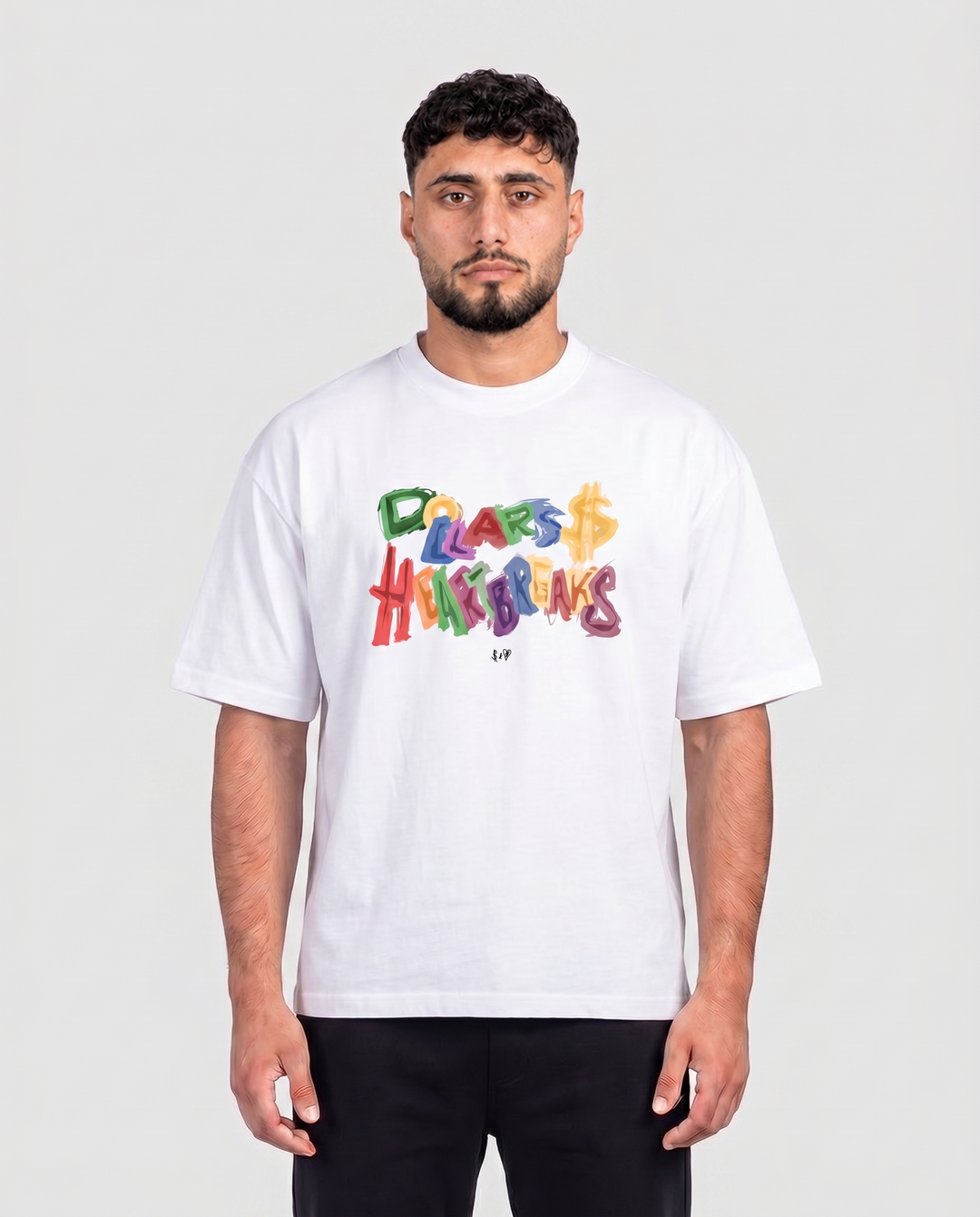 SCRIBBLE WHITE TSHIRT