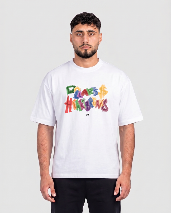 SCRIBBLE WHITE TSHIRT