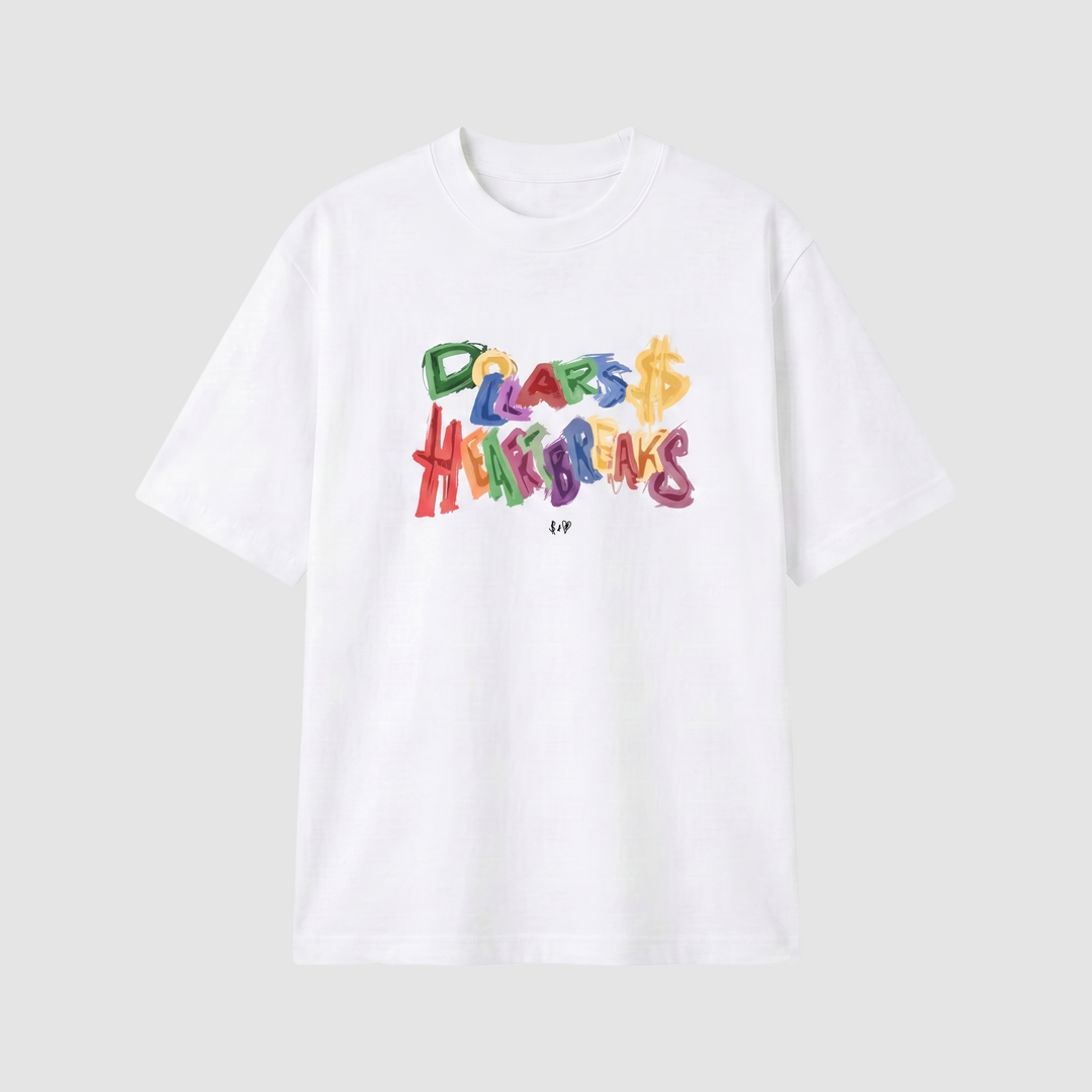 SCRIBBLE WHITE TSHIRT