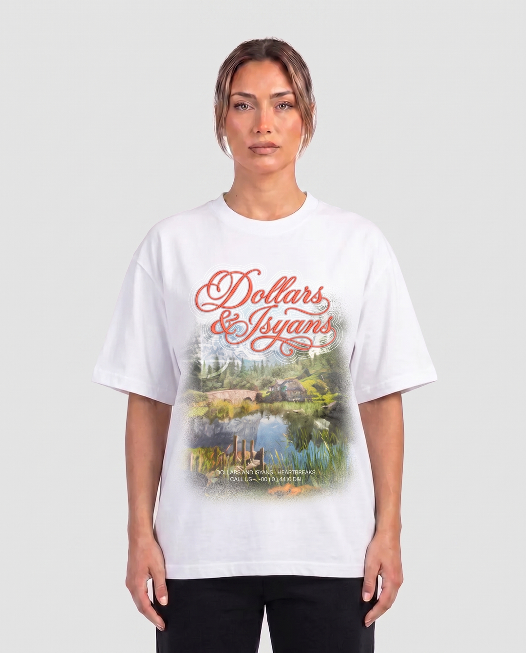 ROOTS WHITE T-SHIRT