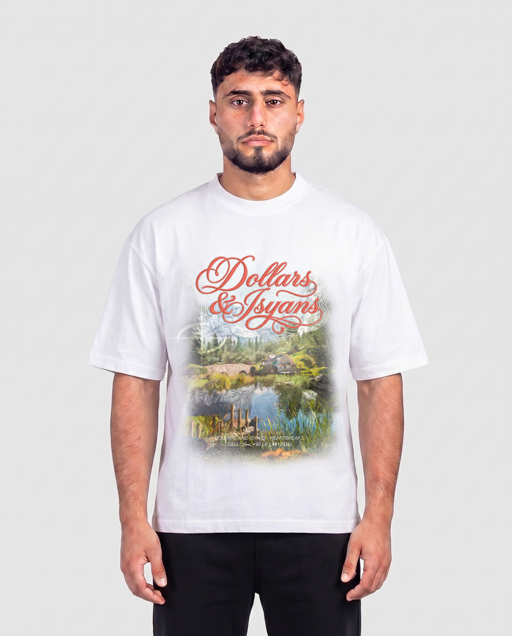 ROOTS WHITE T-SHIRT