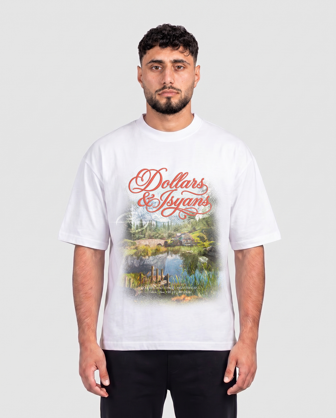 ROOTS WHITE T-SHIRT
