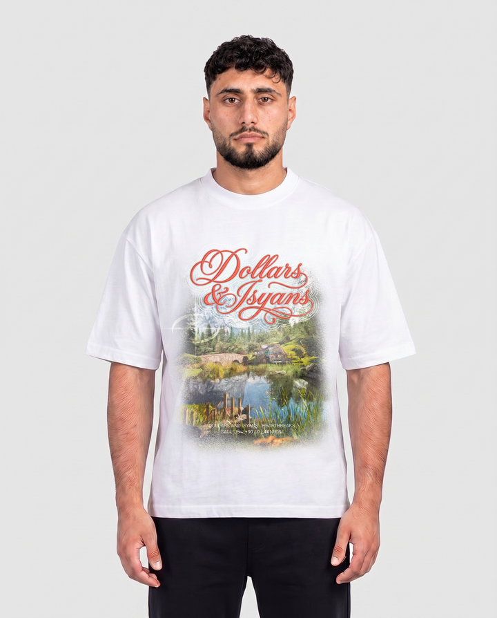 ROOTS WHITE T-SHIRT