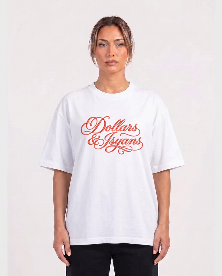 SCRIPT WHITE TSHIRT