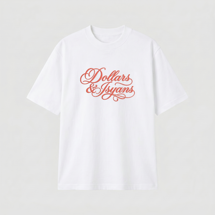 SCRIPT WHITE TSHIRT