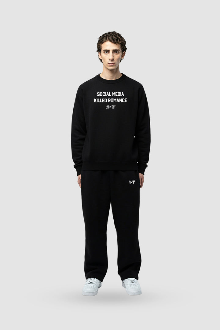 SOCIAL MEDIA KILLED ROMANCE SWEATER