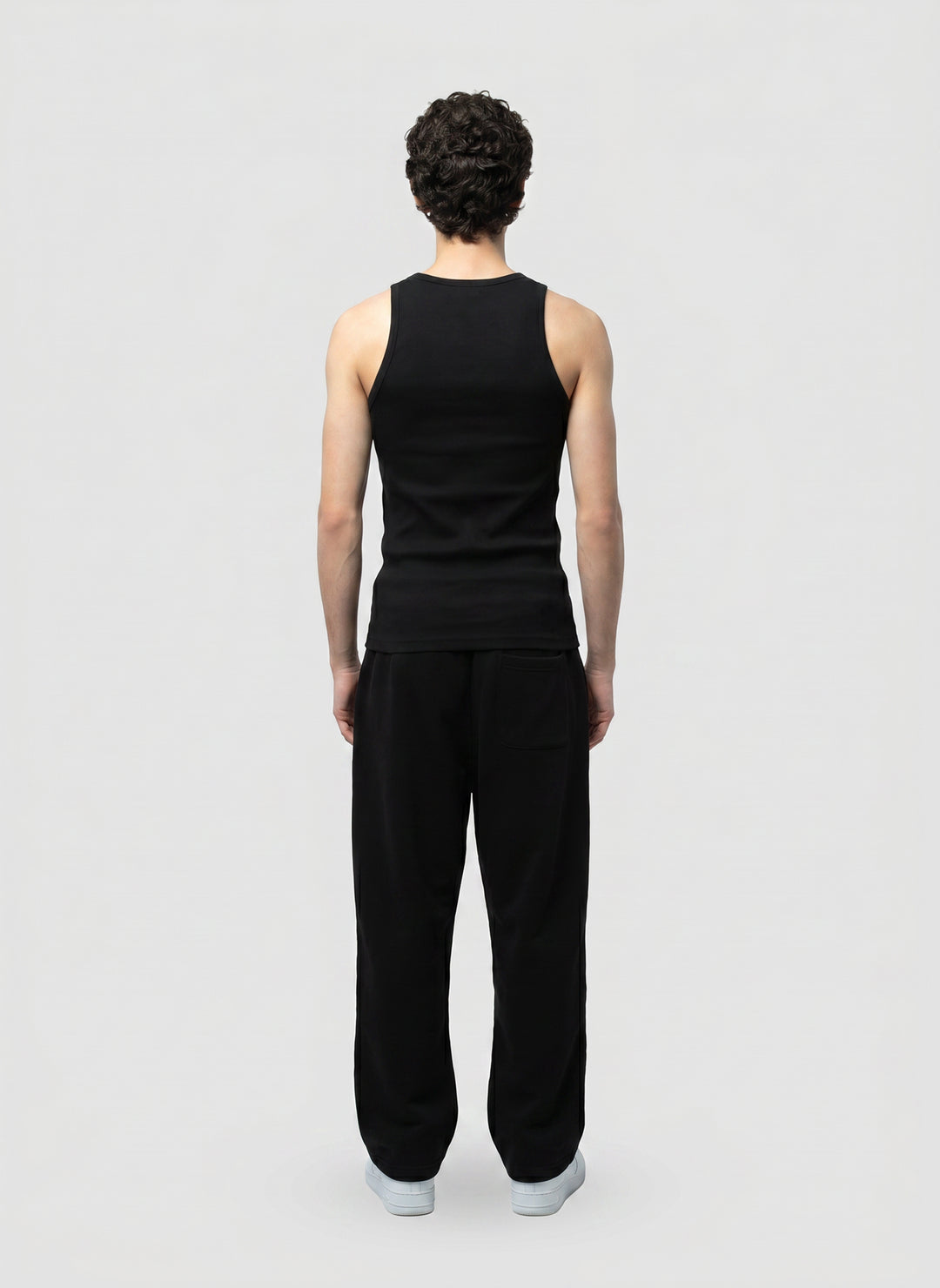BASIC TANKTOP BLACK 2er Set