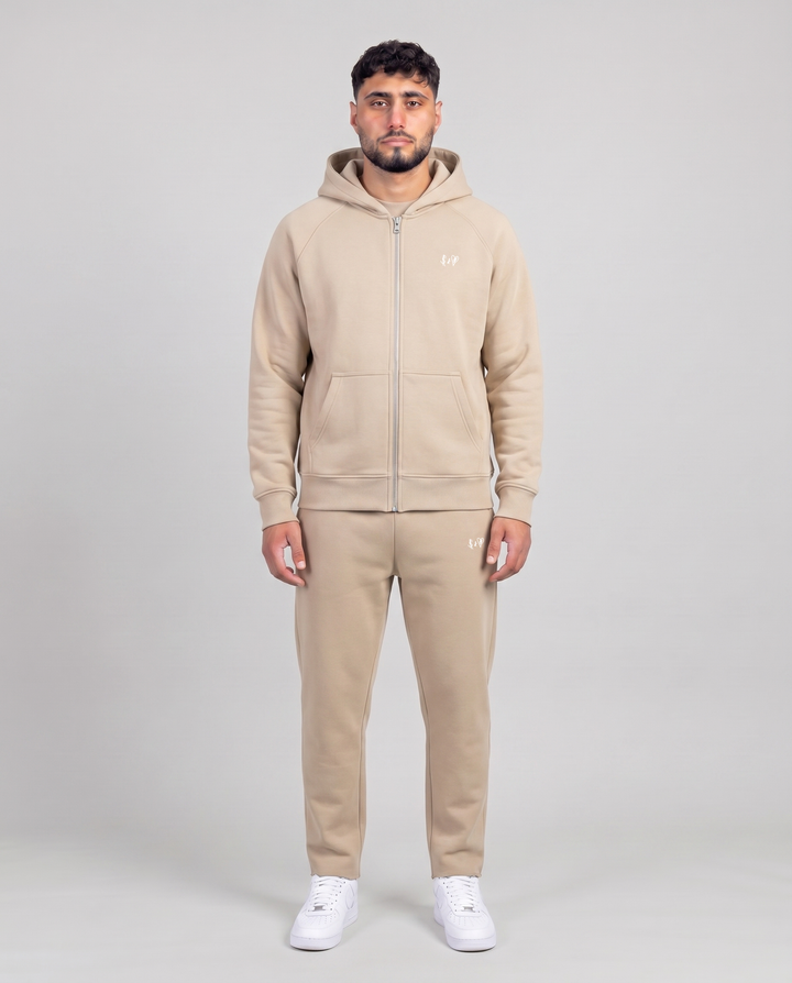 BASIC DESERT ZIP-HOODIE