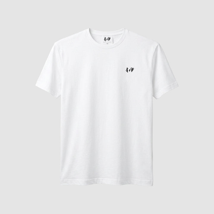 BASIC WHITE SLIM TEE