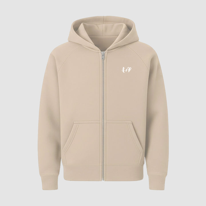 BASIC DESERT ZIP-HOODIE