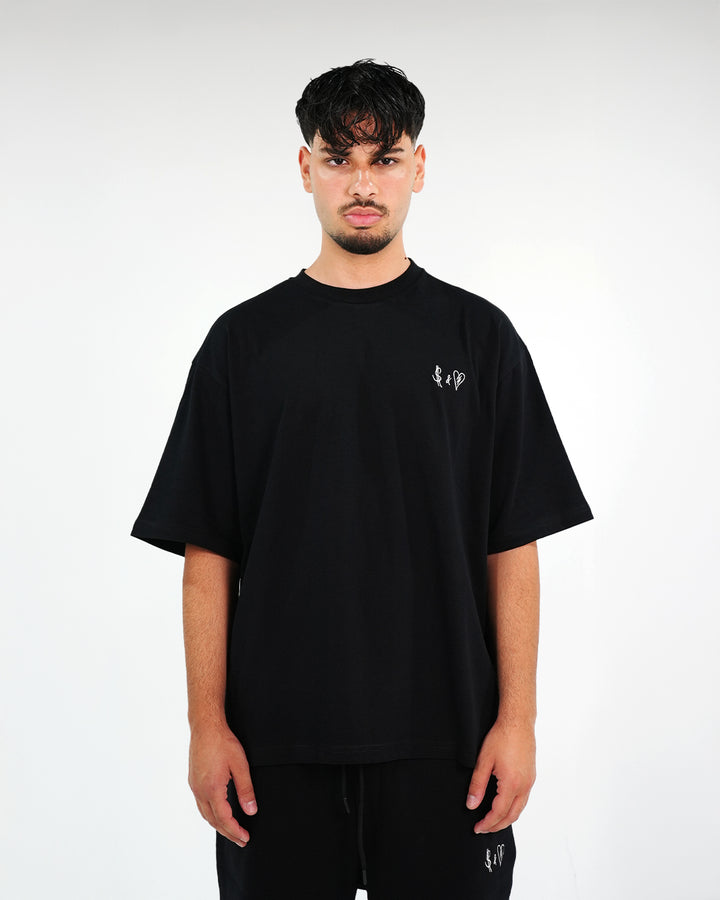 Summer Basics Black T-Shirt