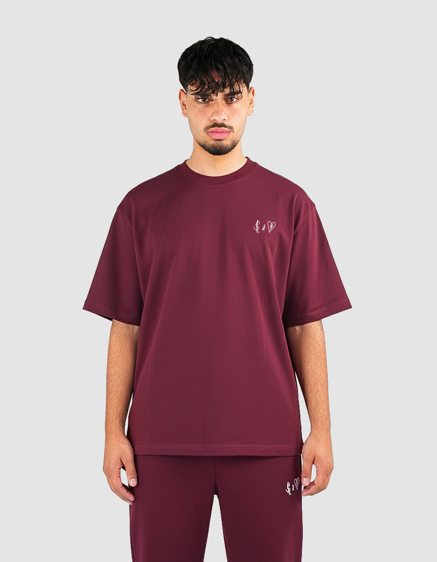 Basic Bordeaux T-Shirt
