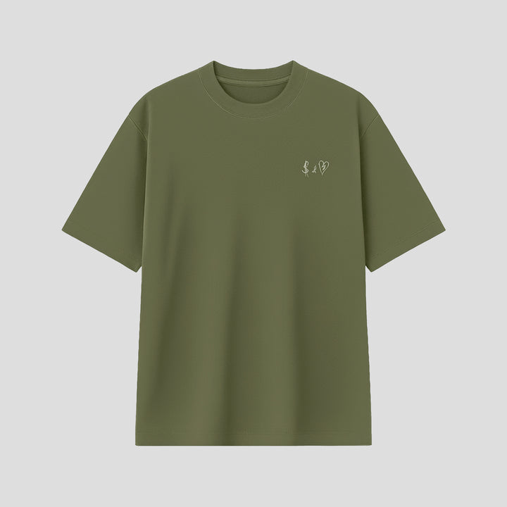 Basic Olive Green T-Shirt
