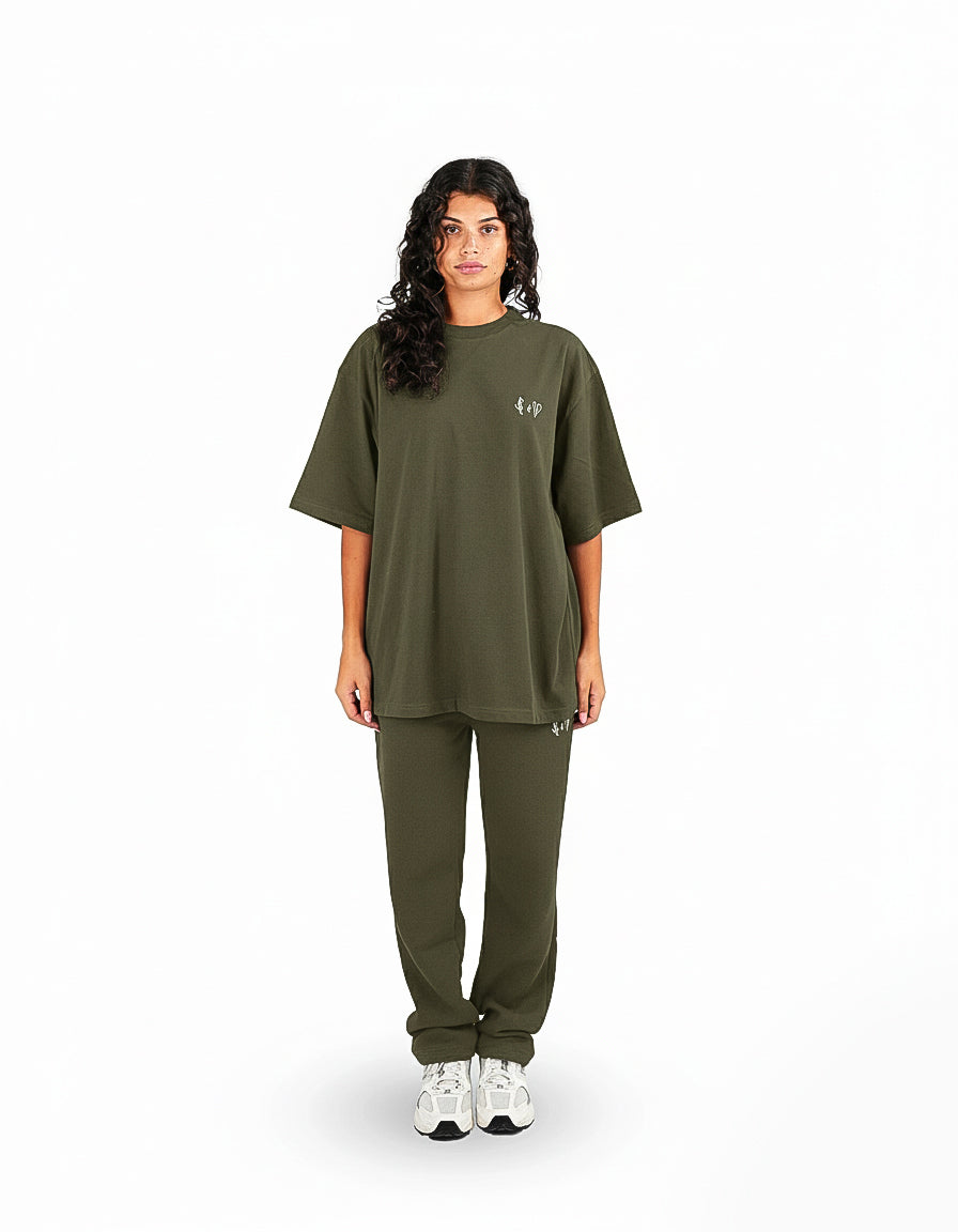 Basic Olive Green T-Shirt