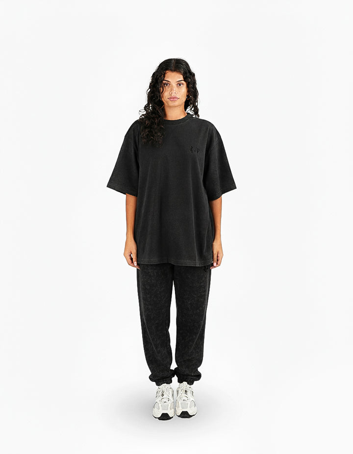 Basic Washed Black T-Shirt