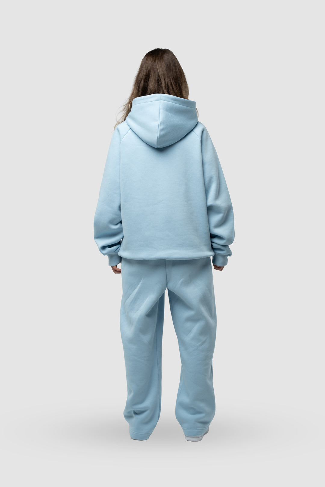 BASIC BABY BLUE HOODIE