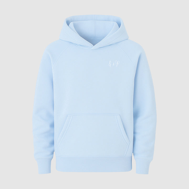 BASIC BABY BLUE HOODIE