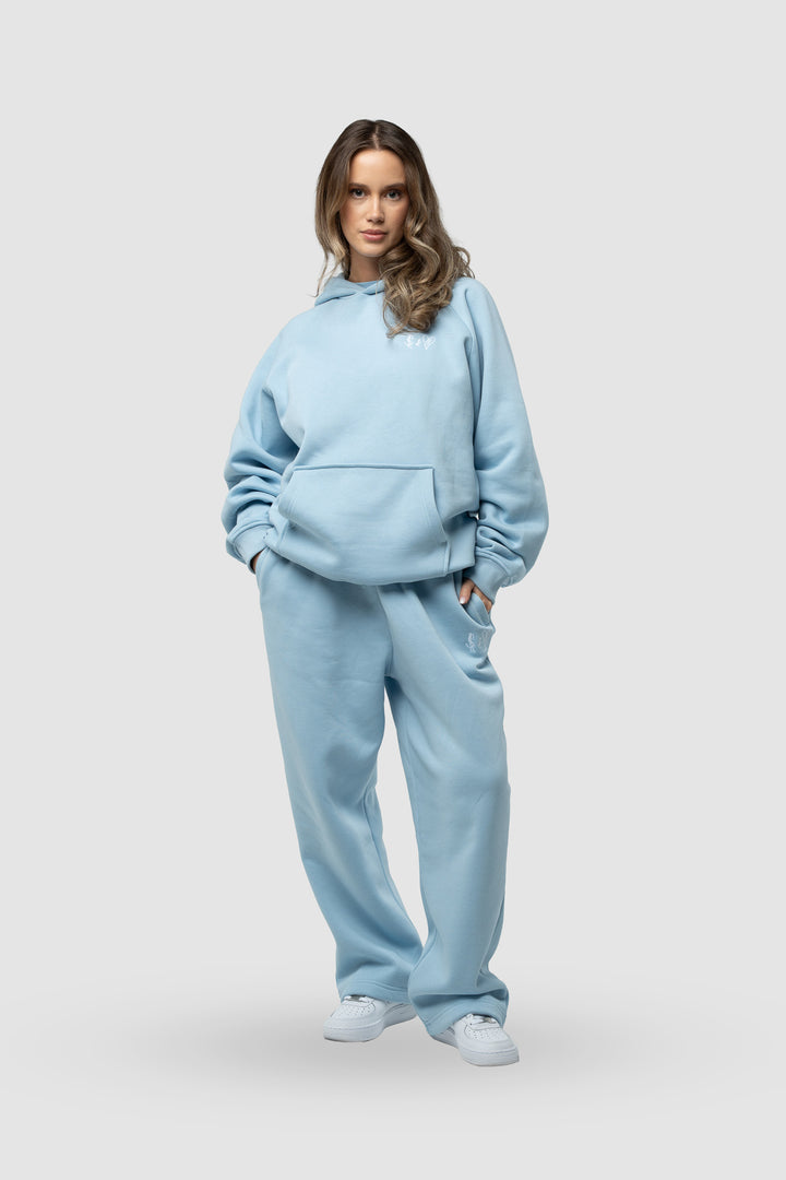 BASIC BABY BLUE HOODIE