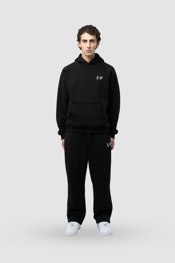 BASIC BLACK HOODIE