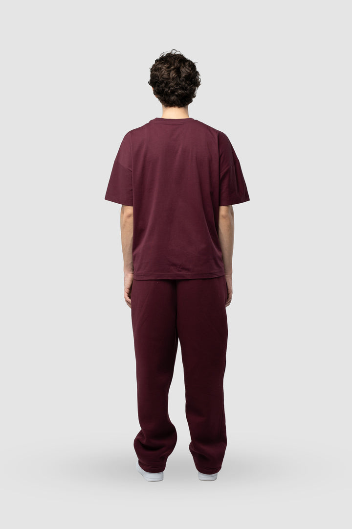 BASIC BORDEAUX T-SHIRT