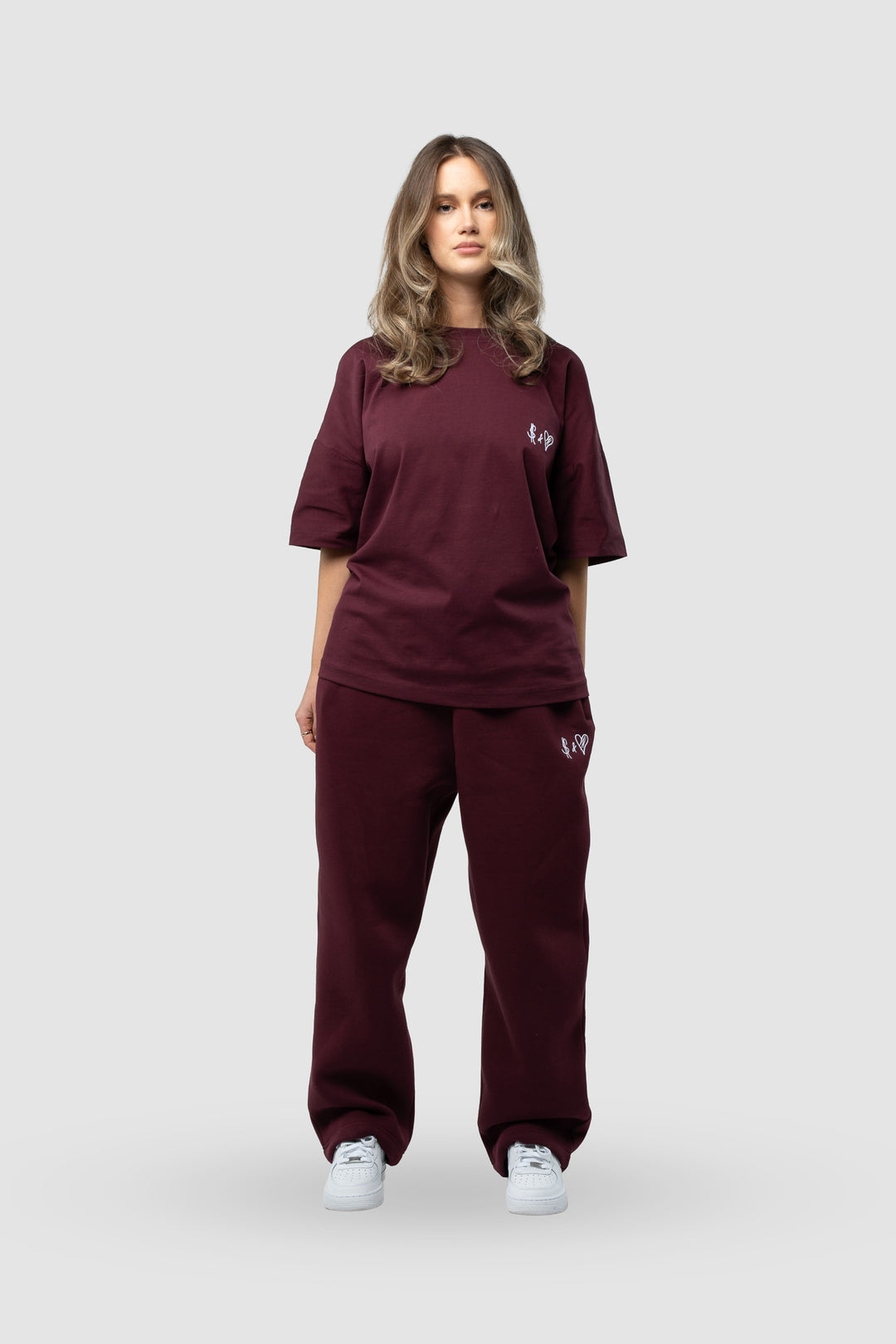 BASIC BORDEAUX T-SHIRT