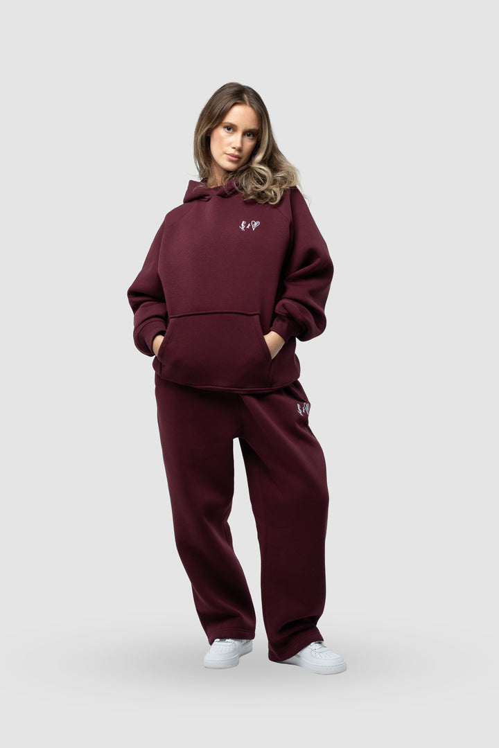 BASIC BORDEAUX JOGGER