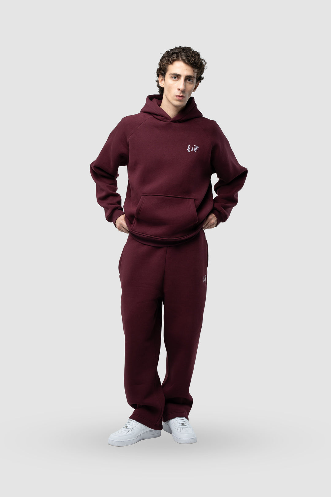 BASIC BORDEAUX JOGGER