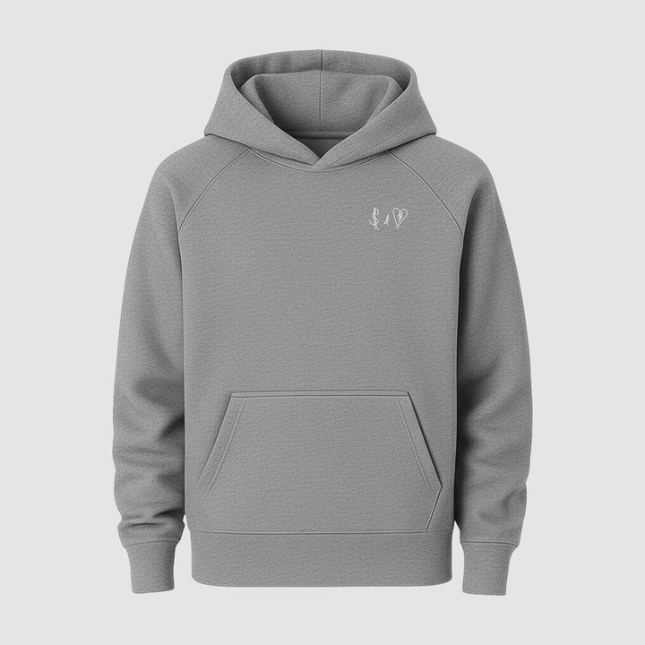 BASIC DARK GREY HOODIE