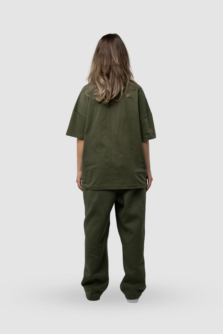 BASIC OLIVE GREEN T-SHIRT