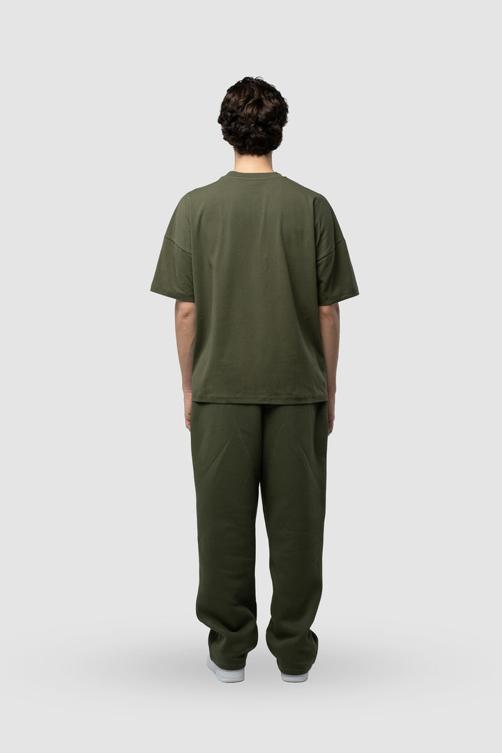 BASIC OLIVE GREEN T-SHIRT