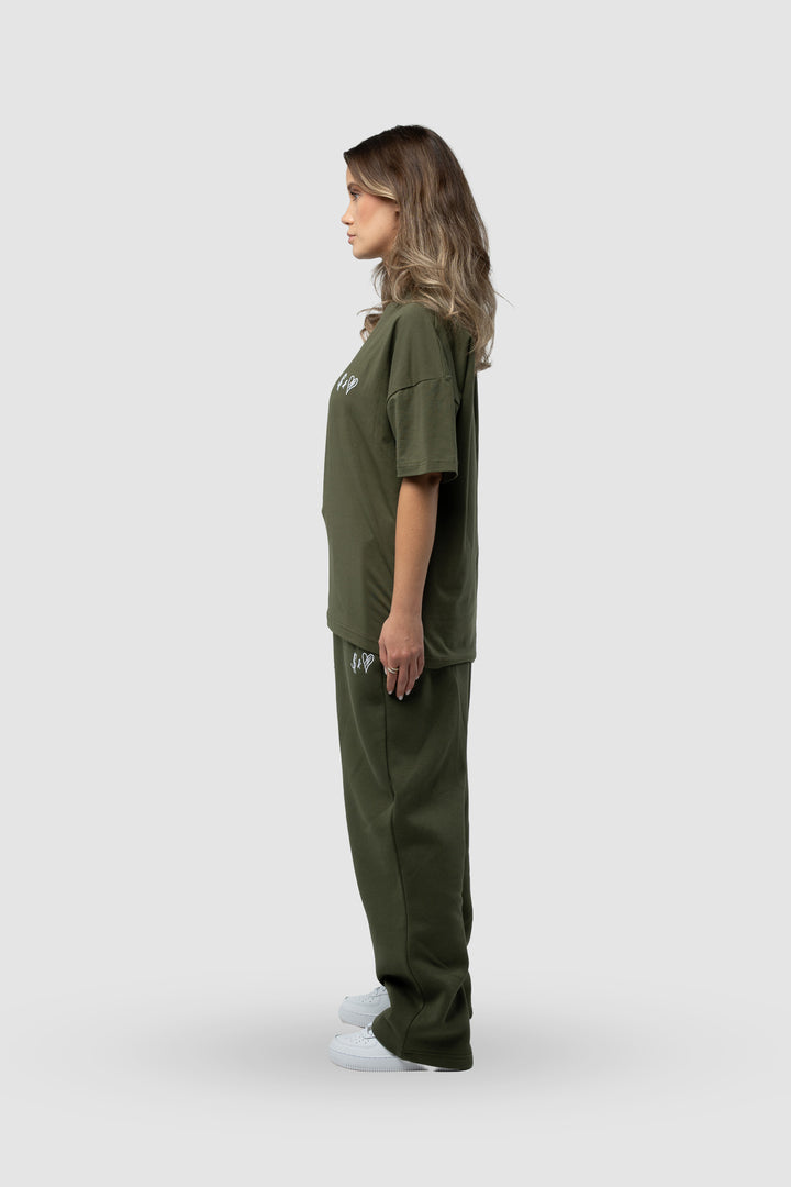 BASIC OLIVE GREEN T-SHIRT